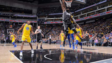 SACRAMENTO, CA - MARCH 31: JaKarr Sampson #29 of the Sacramento Kings shoots a layup against the Golden State Warriors on March 31, 2018 at Golden 1 Center in Sacramento, California. NOTE TO USER: User expressly acknowledges and agrees that, by downloading and or using this photograph, User is consenting to the terms and conditions of the Getty Images Agreement. Mandatory Copyright Notice: Copyright 2018 NBAE (Photo by Rocky Widner/NBAE via Getty Images)