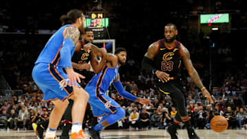 CLEVELAND, OH - JANUARY 20: LeBron James