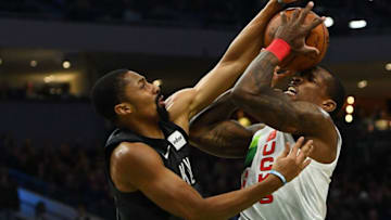 Brooklyn Nets Spencer Dinwiddie (Photo by Stacy Revere/Getty Images)