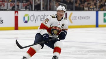 Apr 26, 2022; Boston, Massachusetts, USA; Florida Panthers right wing Patric Hornqvist (70) during the first period against the Boston Bruins at TD Garden. Mandatory Credit: Winslow Townson-USA TODAY Sports