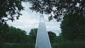 CHANNEL ZERO: BUTCHER'S BLOCK -- "Insidious Onset" Episode 201 -- Pictured: Mysterious Staircase -- (Photo by: Syfy)