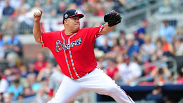 ATLANTA, GA - MAY 20: Bartolo Colon