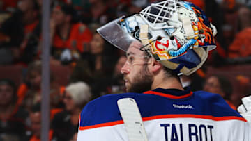 ANAHEIM, CA - APRIL 26: Cam Talbot. (Photo by Debora Robinson/NHLI via Getty Images)