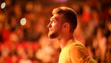 MIAMI, FL - FEBRUARY 02: Domantas Sabonis #11 of the Indiana Pacers in action against the Miami Heat at American Airlines Arena on February 2, 2019 in Miami, Florida. (Photo by Mark Brown/Getty Images)