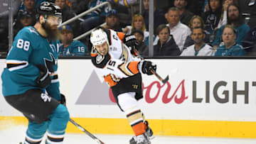 SAN JOSE, CA - APRIL 16: Ryan Getzlaf