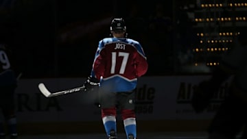 DENVER, CO - OCTOBER 19: Tyson Jost