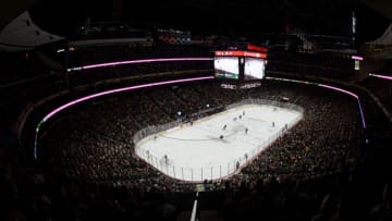 ST PAUL, MN - OCTOBER 15: A general view of Xcel Energy Center during the game between the Minnesota Wild and the Winnipeg Jets on October 15, 2016 in St Paul, Minnesota. (Photo by Hannah Foslien/Getty Images)
