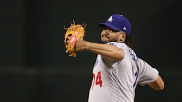 PHOENIX, AZ - APRIL 02: Relief pitcher Kenley Jansen (Photo by Christian Petersen/Getty Images)