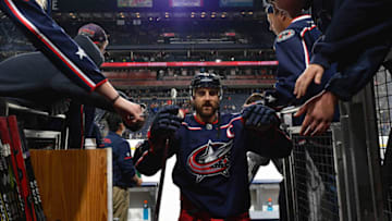 COLUMBUS, OH - OCTOBER 30: Nick Foligno