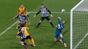 Newcastle United's Martin Dubravka. (Photo by ALEX PANTLING/POOL/AFP via Getty Images)