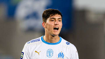 Leonardo Balerdi of Olympique de Marseille (Photo by Marcio Machado/Eurasia Sport Images/Getty Images)