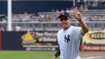 TAMPA, FL - FEBRUARY 23: Giancarlo Stanton