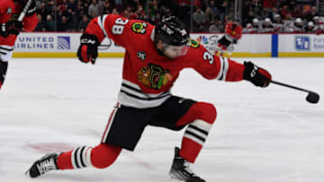 Edmonton Oilers should trade for Chicago Blackhawks left wing Brandon Hagel (38) Mandatory Credit: Matt Marton-USA TODAY Sports
