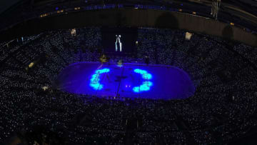 ST. LOUIS, MO - APRIL 14: An overall before the game between the St. Louis Blues and the Winnipeg Jets in Game Three of the Western Conference First Round during the 2019 NHL Stanley Cup Playoffs at Enterprise Center on April 14, 2019 in St. Louis, Missouri. (Photo by Scott Rovak/NHLI via Getty Images)