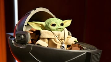 NEW YORK, NEW YORK - FEBRUARY 20: STAR WARS New York Toy Fair Product Showcase: THE MANDALORIAN And STAR WARS: THE CLONE WARS at Dream Hotel on February 20, 2020 in New York City. (Photo by Craig Barritt/Getty Images for Disney)
