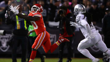 OAKLAND, CA - OCTOBER 19: Tyreek Hill