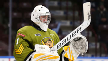 OSHAWA, ON - OCTOBER 04: Joe Vrbetic. (Photo by Chris Tanouye/Getty Images)