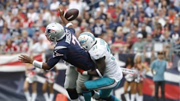 Jacoby Brissett (7) New England Patriots - David Butler II-USA TODAY Sports
