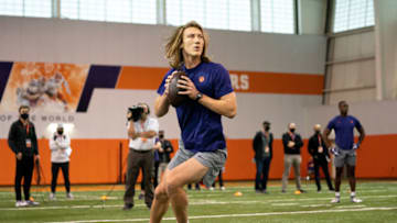 Trevor Lawrence, 2021 NFL mock draft. Mandatory Credit: David Platt/Handout Photo via USA TODAY Sports