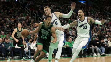 Hardwood Houdini lists four players who may be starting their final season with the Boston Celtics when the 2023-24 campaign tips off (Photo by Nick Grace/Getty Images)