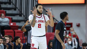 St. John's basketball guard Julian Champagnie (Wendell Cruz-USA TODAY Sports)