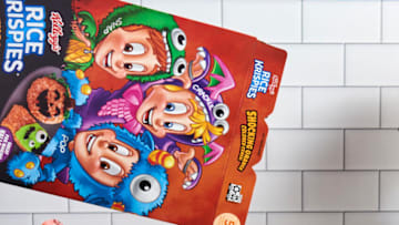Rice Krispies debuts spooky Shocking Orange for Halloween. Image courtesy of Kellogg's Rice Krispies