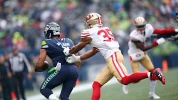SEATTLE, CA - SEPTEMBER 17: Eric Reid