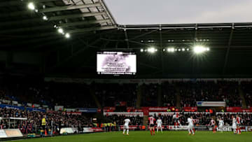 A general view during the Barclays Premier League match between Swansea City and Southampton at the Liberty Stadium on February 13, 2016 in Swansea, Wales. (Photo by Ben Hoskins/Getty Images)