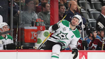 DENVER, CO - DECEMBER 3: Alexander Radulov #47 of the Dallas Stars exits the bench after the game against the Colorado Avalanche at the Pepsi Center on December 3, 2017 in Denver, Colorado. The Stars defeated the Avalanche 7-2. (Photo by Michael Martin/NHLI via Getty Images)