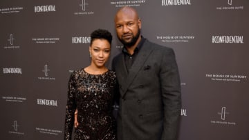 LOS ANGELES, CALIFORNIA - JUNE 09: (L-R) Sonequa Martin-Green and Kenric Green attends the Los Angeles Confidential Impact Awards at The LINE Hotel on June 09, 2019 in Los Angeles, California. (Photo by Michael Kovac/Getty Images for Los Angeles Confidential)