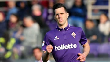 FLORENCE, ITALY - MARCH 12: Nikola Kalinic of ACF Fiorentina in action during the Serie A match between ACF Fiorentina and Cagliari Calcio at Stadio Artemio Franchi on March 12, 2017 in Florence, Italy. (Photo by Gabriele Maltinti/Getty Images)