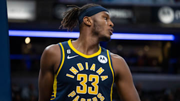 Myles Turner - Credit: Trevor Ruszkowski-USA TODAY Sports