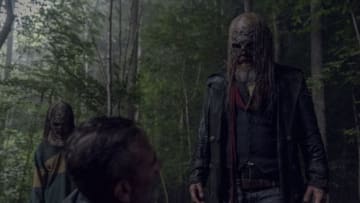 Jeffrey Dean Morgan as Negan, Ryan Hurst as Beta - The Walking Dead _ Season 10, Episode 5 - Photo Credit: Jace Downs/AMC