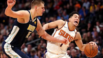 DENVER, CO - JANUARY 19: Devin Booker