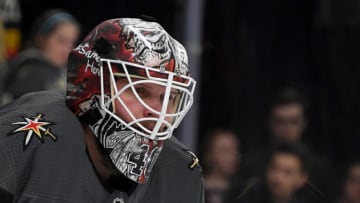 Robin Lehner #90 of the Vegas Golden Knights (Photo by Ethan Miller/Getty Images)