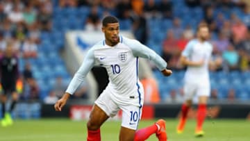 COLCHESTER, ENGLAND - SEPTEMBER 06: Ruben Loftus-Cheek of England in action during the European Under 21 Qualifier match between England U21 V Norway U21 at Colchester Community Stadium on September 6, 2016 in Colchester, England. (Photo by Warren Little/Getty Images)