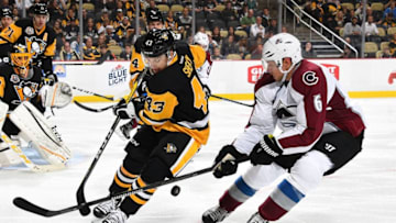 PITTSBURGH, PA - OCTOBER 17: Conor Sheary