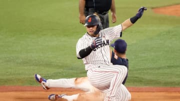 Outfielder Seiya Suzuki #51 of Team Japan (Photo by Yuichi Masuda/Getty Images)
