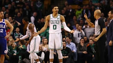 BOSTON, MA - JANUARY 18: Jayson Tatum