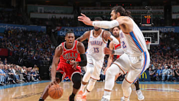 Kris Dunn OKC Thunder trade deadline series (Photo by Zach Beeker/NBAE via Getty Images)