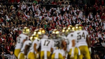 Louisville fans were loud throughout the game as the Cardinals defeated the Notre Dame Fighting Irish, 33-20 on Saturday, Oct. 7, 2023.