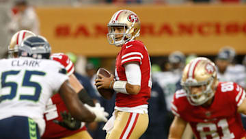 SANTA CLARA, CA - NOVEMBER 26: Jimmy Garoppolo