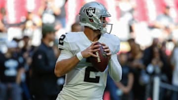 Houston Texans quarterback A.J. McCarron (Photo by Kevin Abele/Icon Sportswire via Getty Images)