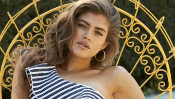 Valentina Sampaio was photographed by Ben Watts in Hollywood, FL.