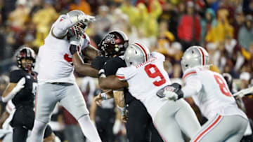 Zach Harrison had perhaps the biggest play for the Ohio State Football team on Thursday night.Ceb Osu21min Kwr 37