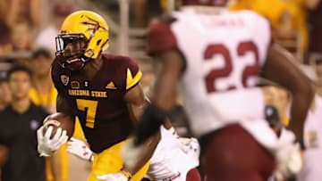 TEMPE, AZ - AUGUST 31: Running back Kalen Ballage