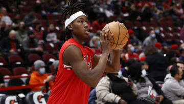 Ayo Dosunmu, Chicago Bulls Mandatory Credit: Kamil Krzaczynski-USA TODAY Sports