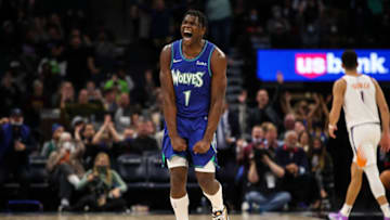 Minnesota Timberwolves forward Anthony Edwards. Mandatory Credit: David Berding-USA TODAY Sports