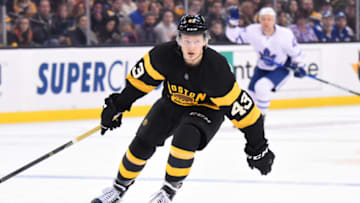 BOSTON, MA - DECEMBER 10: Danton Heinen