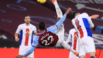 Sebastien Haller, West Ham. (Photo by ADAM DAVY/POOL/AFP via Getty Images)
